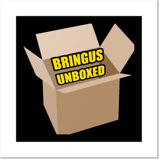 Bringus Unboxed Dark Background Posters and Art